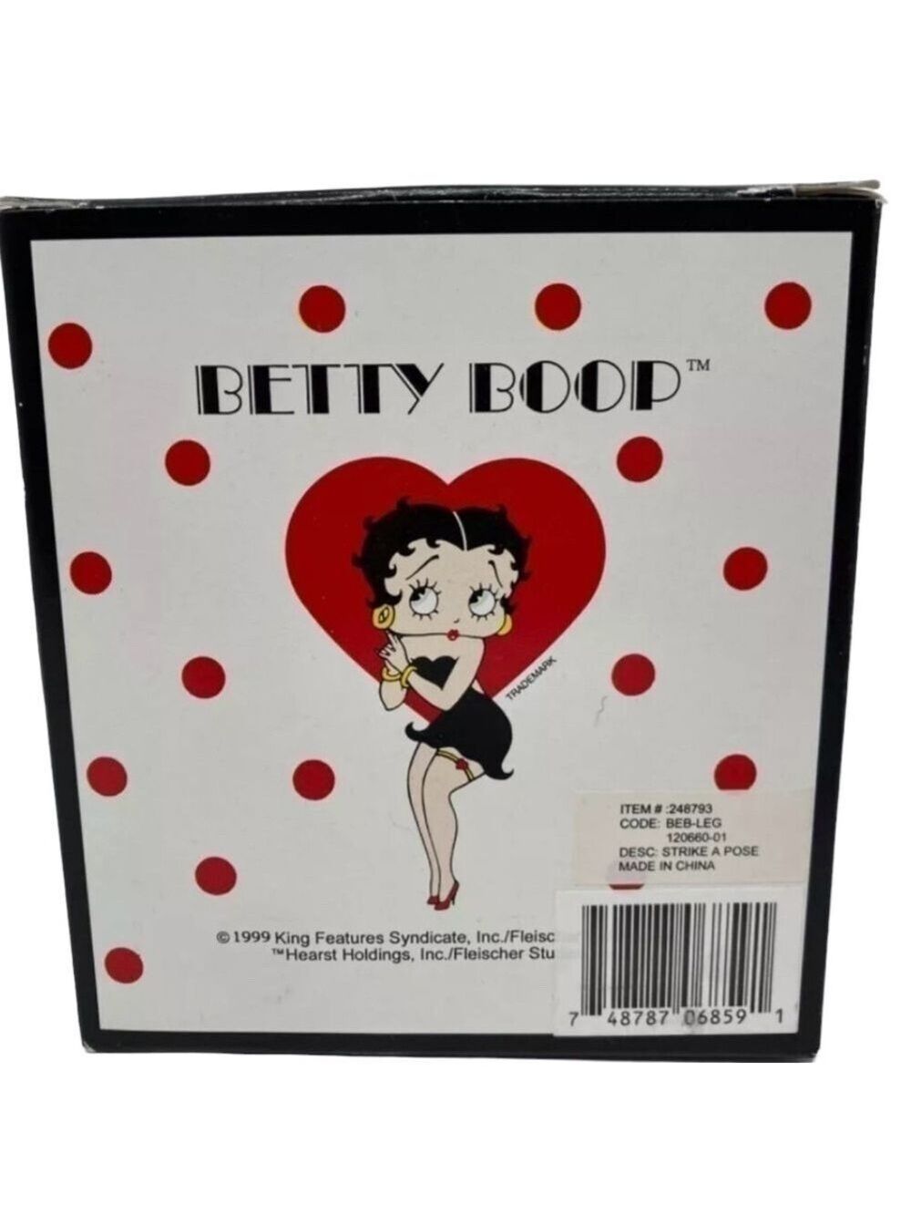 Betty Boop Strike a Pose Figurine Original Edition Rare - Picture 7 of 11